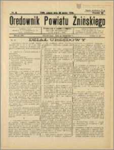Orędownik Powiatu Żnińskiego 1936 Nr 9