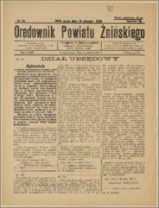 Orędownik Powiatu Żnińskiego 1936 Nr 21