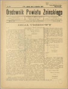 Orędownik Powiatu Żnińskiego 1937 Nr 9