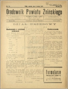 Orędownik Powiatu Żnińskiego 1937 Nr 13