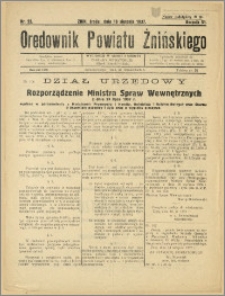 Orędownik Powiatu Żnińskiego 1937 Nr 22