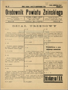 Orędownik Powiatu Żnińskiego 1937 Nr 27