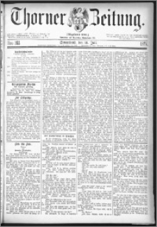 Thorner Zeitung 1877, Nro. 161