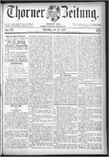 Thorner Zeitung 1877, Nro. 175