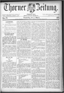 Thorner Zeitung 1877, Nro. 177