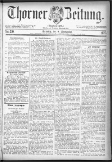 Thorner Zeitung 1877, Nro. 210