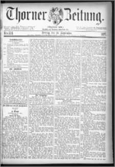 Thorner Zeitung 1877, Nro. 214