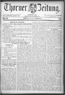 Thorner Zeitung 1877, Nro. 224