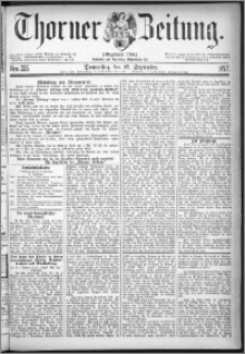 Thorner Zeitung 1877, Nro. 225