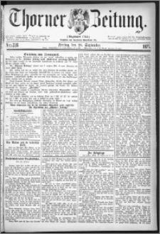 Thorner Zeitung 1877, Nro. 226