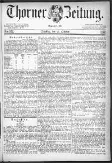 Thorner Zeitung 1877, Nro. 247