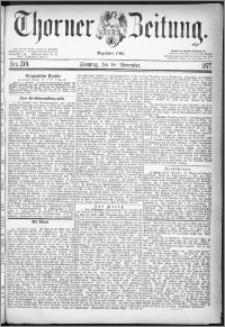 Thorner Zeitung 1877, Nro. 270 + Beilage