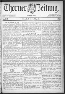 Thorner Zeitung 1877, Nro. 281