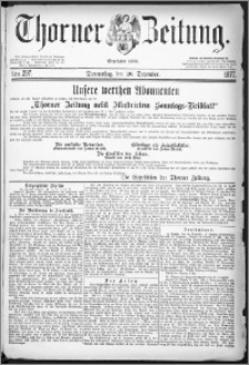 Thorner Zeitung 1877, Nro. 297 + Beilage