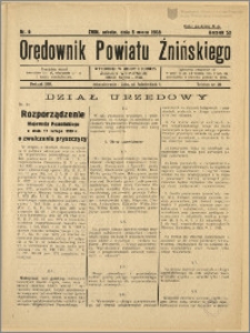 Orędownik Powiatu Żnińskiego 1938 Nr 6