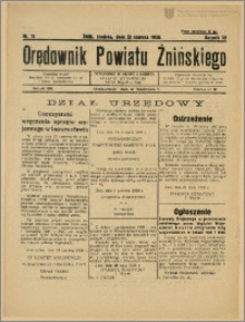 Orędownik Powiatu Żnińskiego 1938 Nr 14