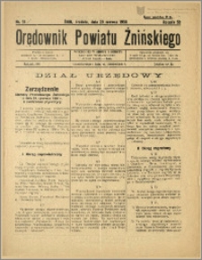 Orędownik Powiatu Żnińskiego 1938 Nr 15