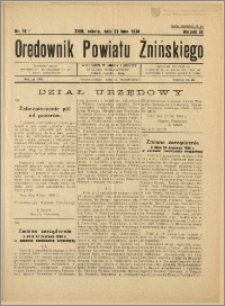 Orędownik Powiatu Żnińskiego 1938 Nr 16