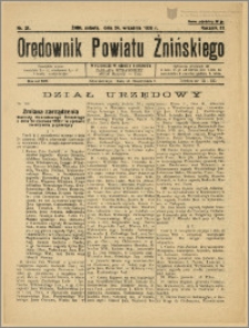 Orędownik Powiatu Żnińskiego 1938 Nr 21