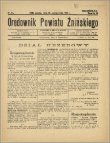 Orędownik Powiatu Żnińskiego 1938 Nr 24