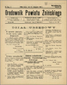 Orędownik Powiatu Żnińskiego 1938 Nr 26