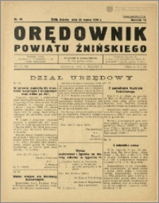 Orędownik Powiatu Żnińskiego 1939 Nr 10