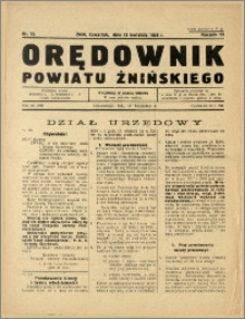 Orędownik Powiatu Żnińskiego 1939 Nr 13