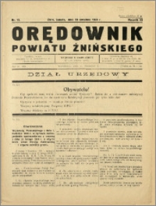 Orędownik Powiatu Żnińskiego 1939 Nr 15