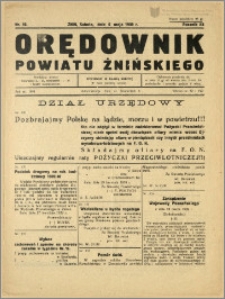 Orędownik Powiatu Żnińskiego 1939 Nr 16