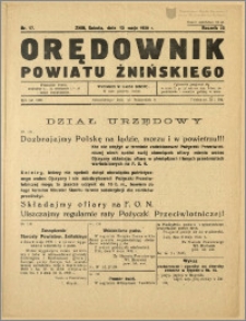 Orędownik Powiatu Żnińskiego 1939 Nr 17