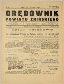 Orędownik Powiatu Żnińskiego 1939 Nr 25