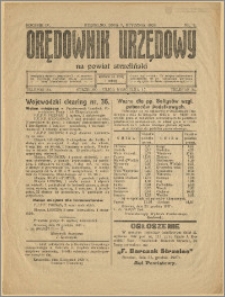 Orędownik Urzędowy na Powiat Strzeliński 1928 Nr 3