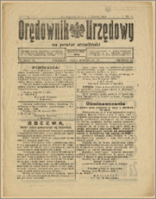 Orędownik Urzędowy na Powiat Strzeliński 1928 Nr 9