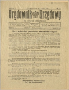 Orędownik Urzędowy na Powiat Strzeliński 1928 Nr 16