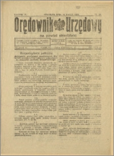 Orędownik Urzędowy na Powiat Strzeliński 1928 Nr 20