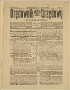 Orędownik Urzędowy na Powiat Strzeliński 1928 Nr 27