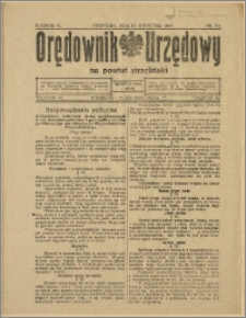 Orędownik Urzędowy na Powiat Strzeliński 1928 Nr 33