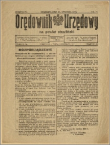 Orędownik Urzędowy na Powiat Strzeliński 1928 Nr 36