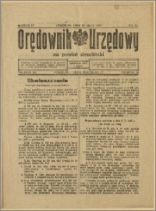 Orędownik Urzędowy na Powiat Strzeliński 1928 Nr 38