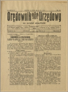 Orędownik Urzędowy na Powiat Strzeliński 1928 Nr 41