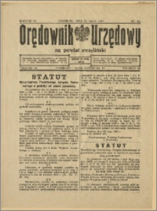 Orędownik Urzędowy na Powiat Strzeliński 1928 Nr 42
