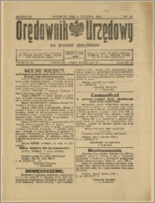 Orędownik Urzędowy na Powiat Strzeliński 1928 Nr 43