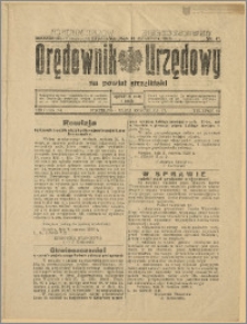 Orędownik Urzędowy na Powiat Strzeliński 1928 Nr 45