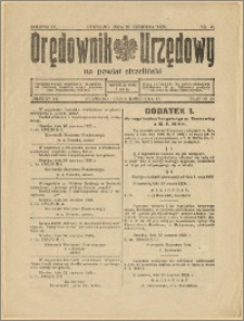 Orędownik Urzędowy na Powiat Strzeliński 1928 Nr 48