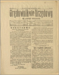 Orędownik Urzędowy na Powiat Strzeliński 1928 Nr 63