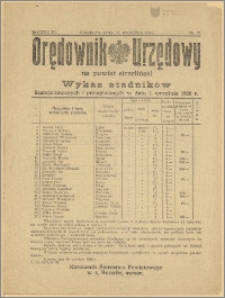 Orędownik Urzędowy na Powiat Strzeliński 1928 Nr 71