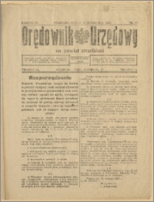 Orędownik Urzędowy na Powiat Strzeliński 1928 Nr 83