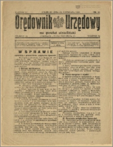 Orędownik Urzędowy na Powiat Strzeliński 1928 Nr 90