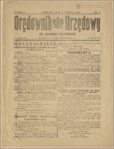 Orędownik Urzędowy na Powiat Strzeliński 1929 Nr 5