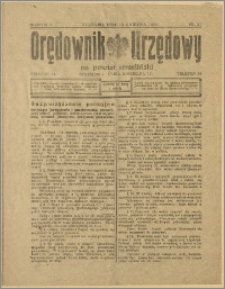 Orędownik Urzędowy na Powiat Strzeliński 1929 Nr 21